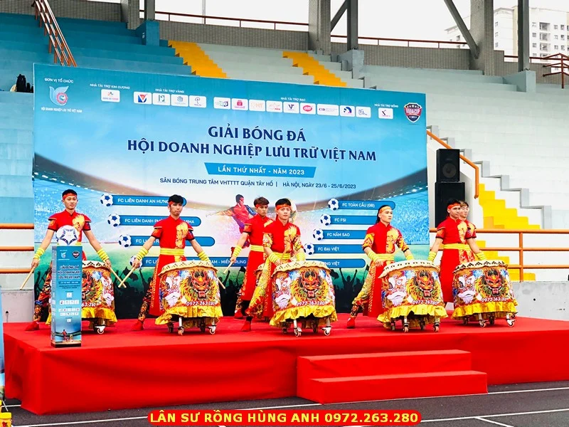 trống hội khai trương