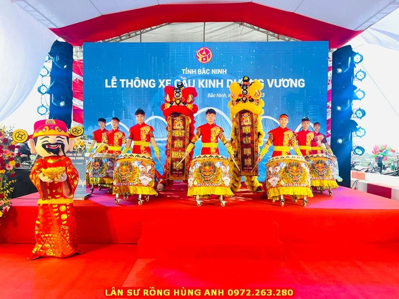 trống hội khai trương