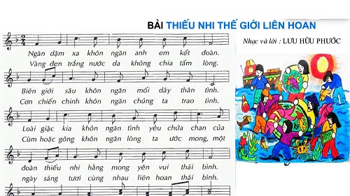 những bài hát về thiếu nhi 