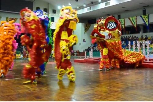 Tìm hiểu về múa lân khổng lồ