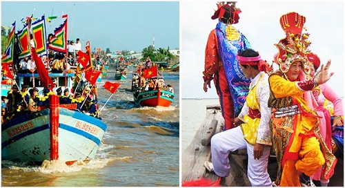 lễ hội cúng biển mỹ long trà vinh