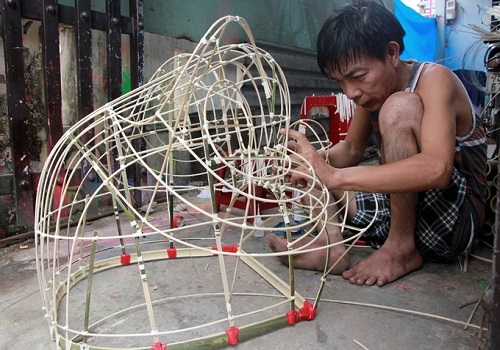 Đầu lân sườn đẹp