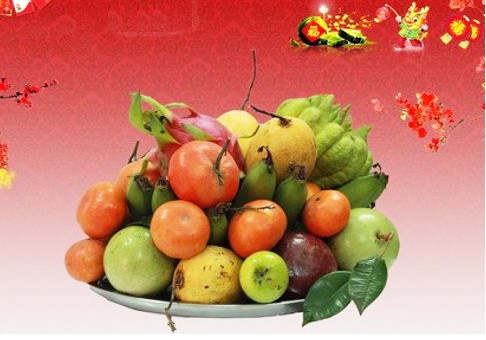 mâm ngũ quả miền trung