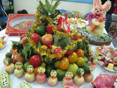 mâm ngũ quả trung thu