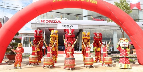 múa tróng hội khai trương