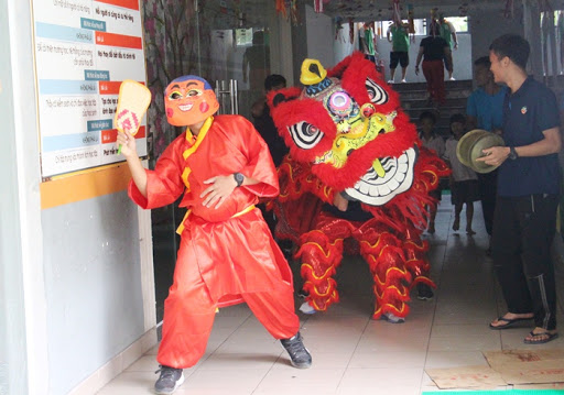 Ông địa được xuất hiện trong nhiều sự kiện trang trọng