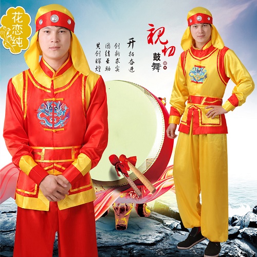 dụng cụ múa lân không thể thiếu trang phục dùng để biểu diễn