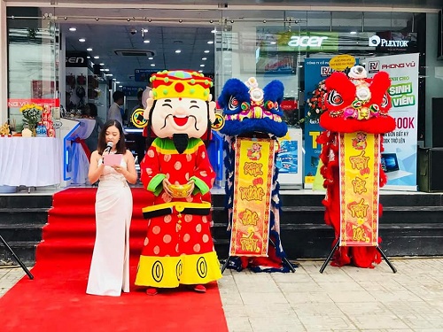 trang phục thần tài