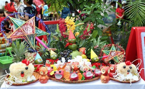 trang trí mâm ngũ quả