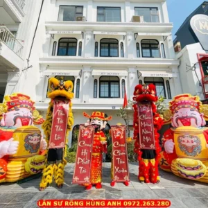 MÚA LÂN KHAI XUÂN NGÀY TẾT