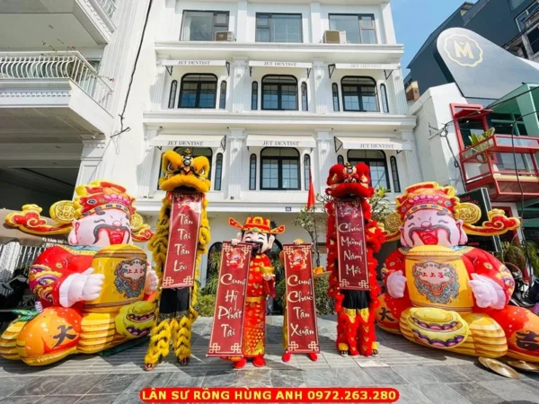 MÚA LÂN KHAI XUÂN NGÀY TẾT