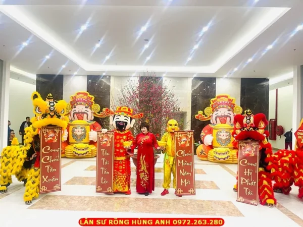 MÚA LÂN KHAI XUÂN NGÀY TẾT - Ảnh 10