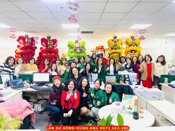 MÚA LÂN KHAI XUÂN NGÀY TẾT - Ảnh 8