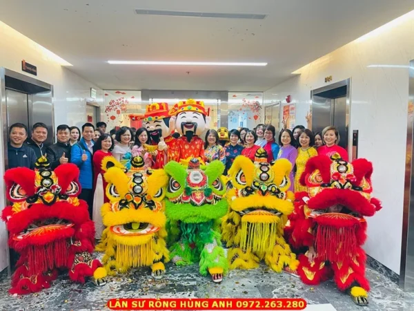 MÚA LÂN KHAI XUÂN NGÀY TẾT - Ảnh 6