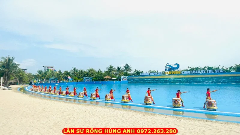 Biểu diễn trống hội