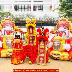 thuê múa lân khai trương