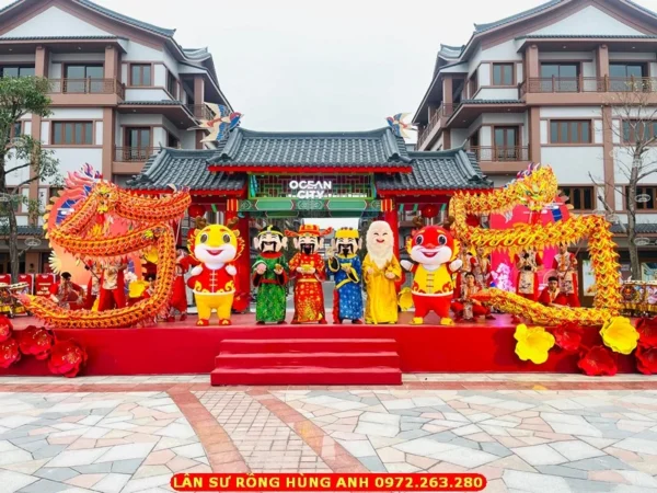 Múa Rồng Song Long Quá Hải - Ảnh 3