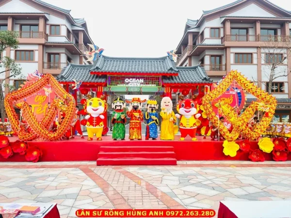 Múa Rồng Song Long Quá Hải - Ảnh 4