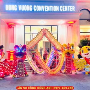 Thuê múa lân sư rồng 11 Múa Lân LED
