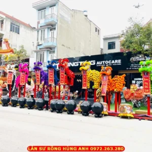 Thập Lân Nghinh Tài 13 image thuemualanhanoi 495 1dOh thuê đội múa lân,thuê múa lân khai trương,múa lân khai trương,dịch vụ múa lân Hà Nội,đội múa lân chuyên nghiệp