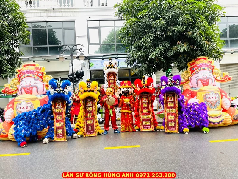 Ngũ Hành Tương Sinh 20 cho thuê múa lân khai trương