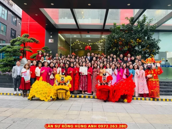 MÚA LÂN KHAI XUÂN NGÀY TẾT - Ảnh 2