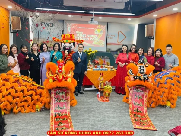 MÚA LÂN KHAI XUÂN NGÀY TẾT - Ảnh 5