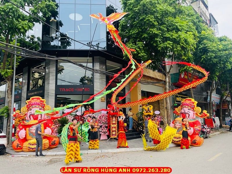 thuemualanhanoi thuê múa Lân
